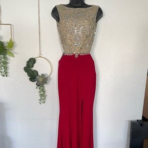 Backless Prom Dress